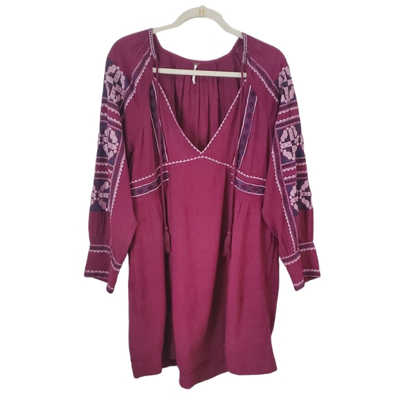 Free People All My Life Embroidered Mini Dress - Picture 4 of 10